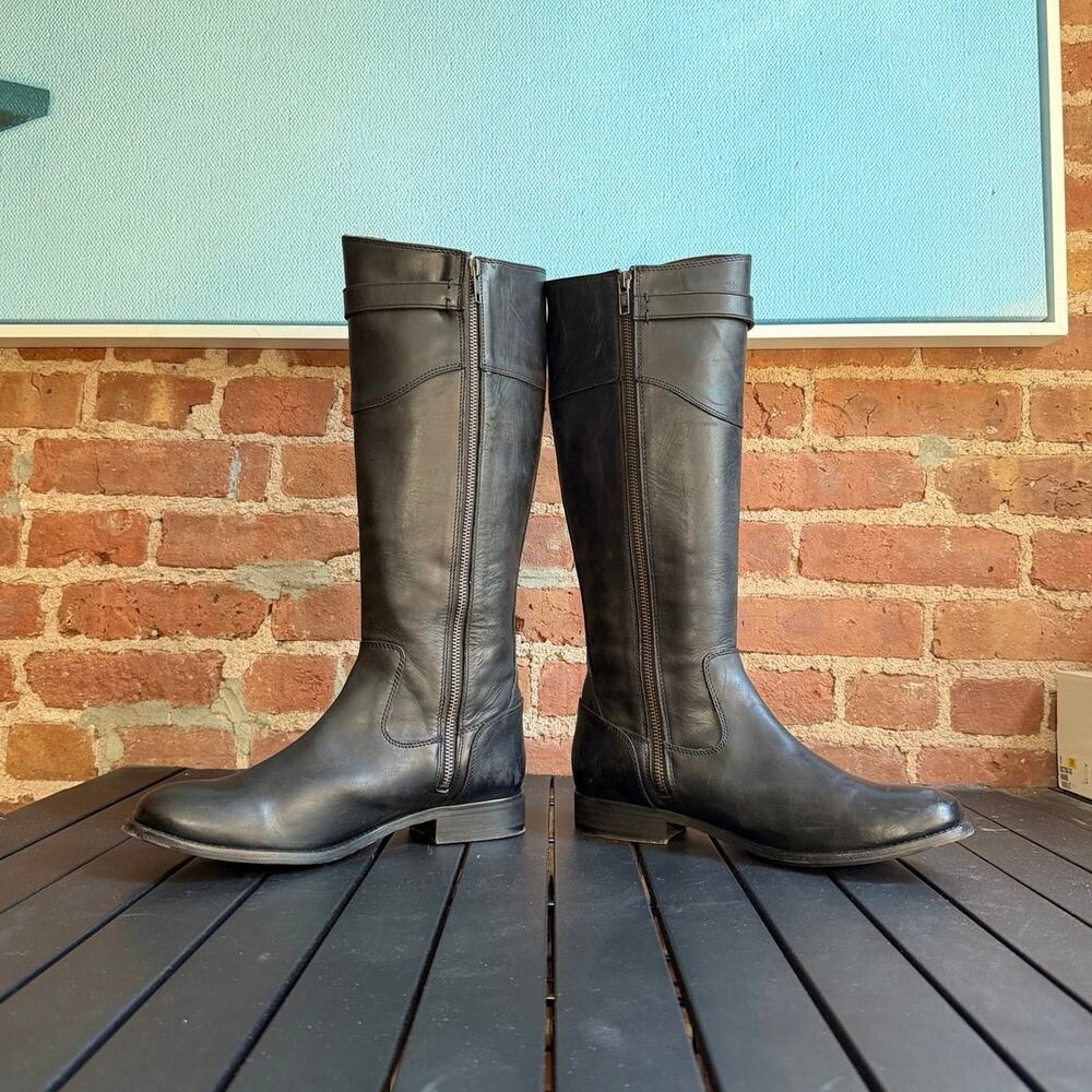 Frye Molly Button Tall Riding Boot - Picture 2 of 8